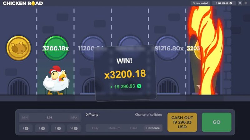 Discover juego chicken road