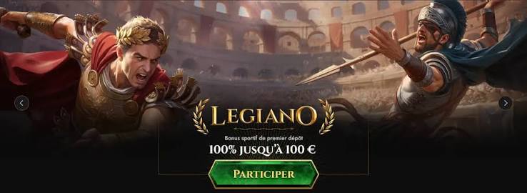 Legiano Casino-Website-Bewertung